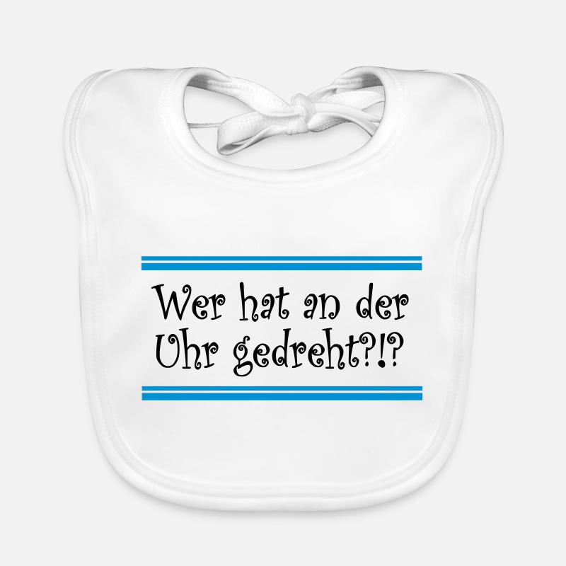 Uhr Baby Bio-Lätzchen