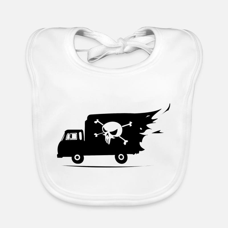 camion pirate Bavoir bio Bébé
