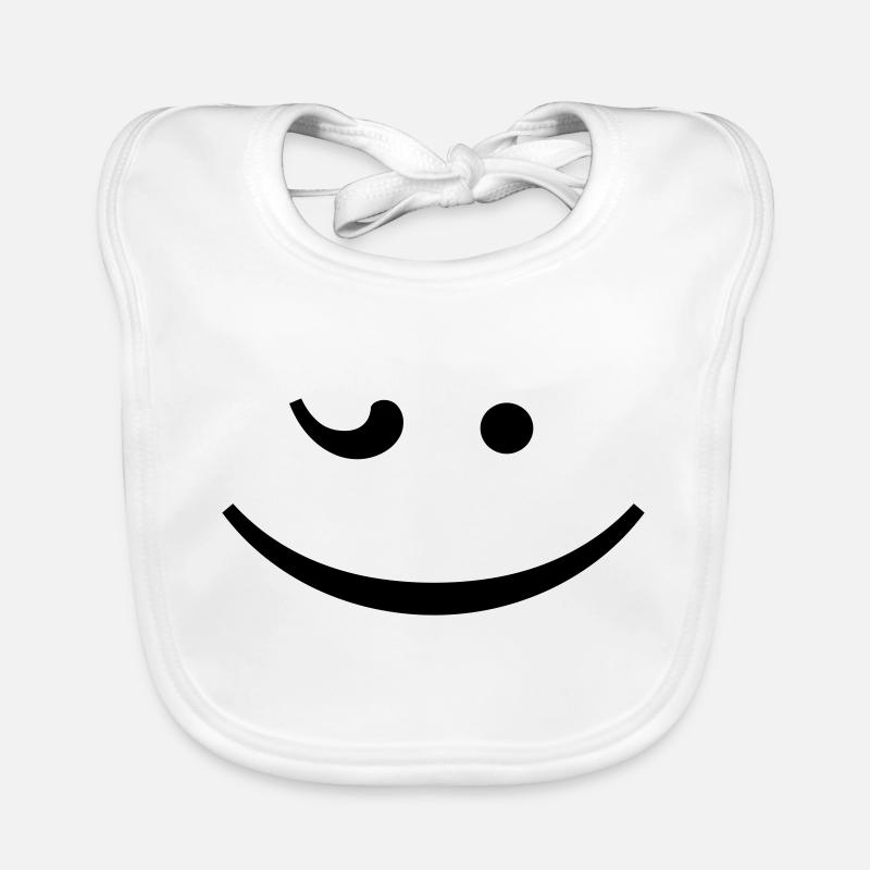 smile ;) Bavoir bio Bébé