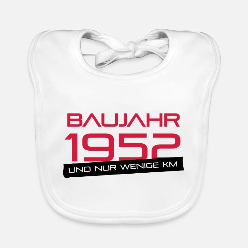 Peu km - Année 1952 Bavoir bio Bébé