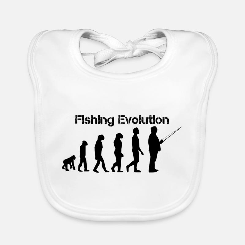 Fishing Evolution Baby Bio-Lätzchen