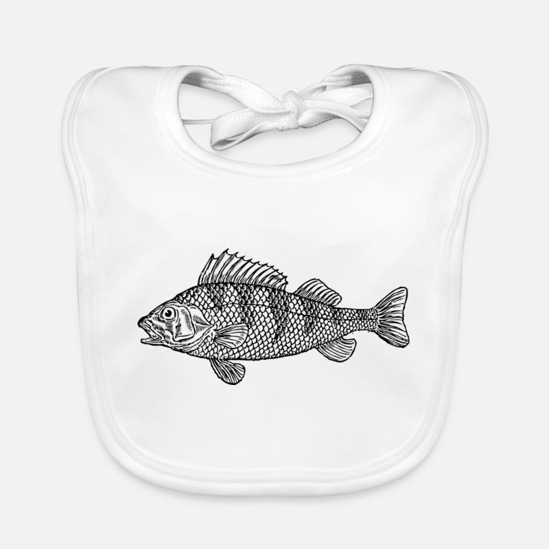 Schöner Barsch 2 Baby Bio-Lätzchen
