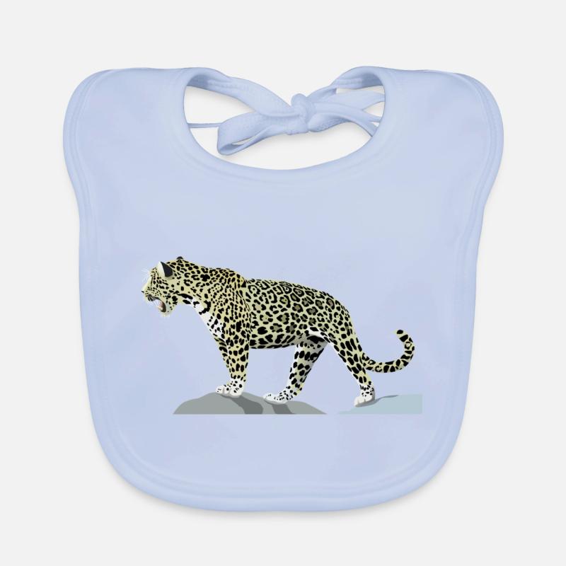 jaguar Organic Baby Bibs
