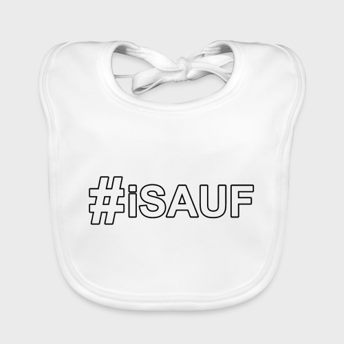 Hashtag iSauf - Baby Bio-Lätzchen