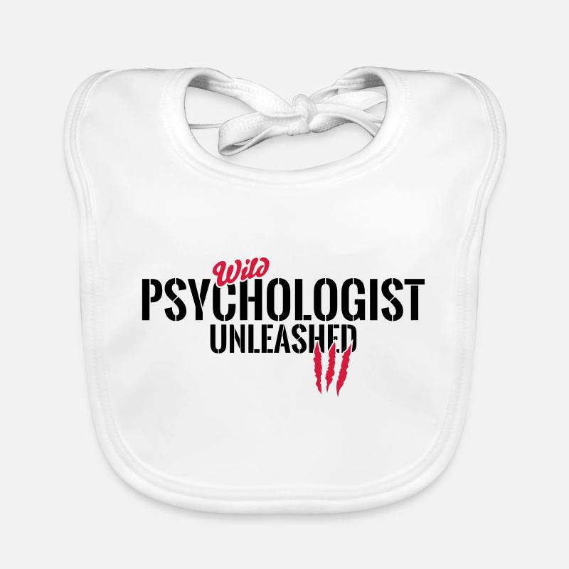 Psychologue sauvage déchaîné Bavoir bio Bébé