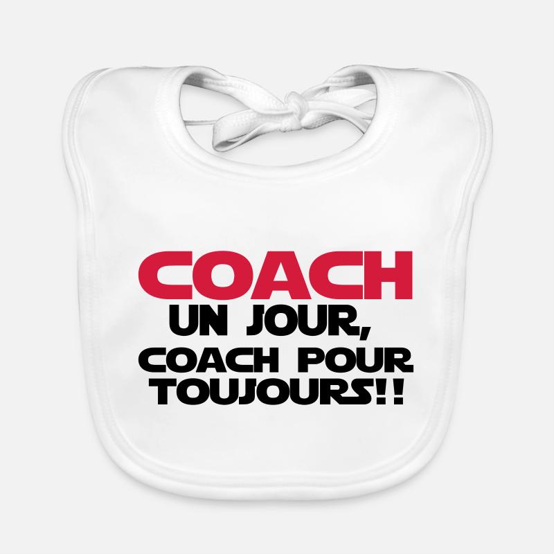 coach un jour Bavoir bio Bébé
