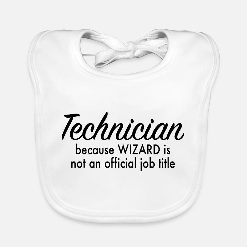 Techniciens Bavoir bio Bébé