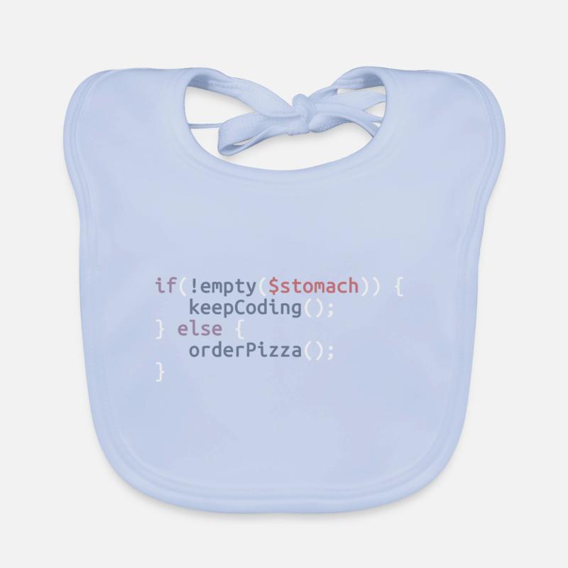 procédé orderPizza Bavoir bio Bébé