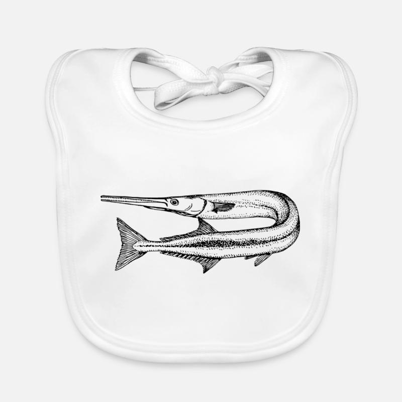 fish Organic Baby Bibs