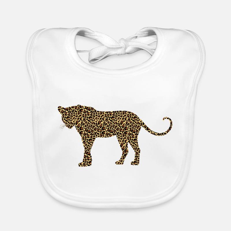 guépard chat ocelot léopard jaguar, guépard wildcat53 Bavoir bio Bébé