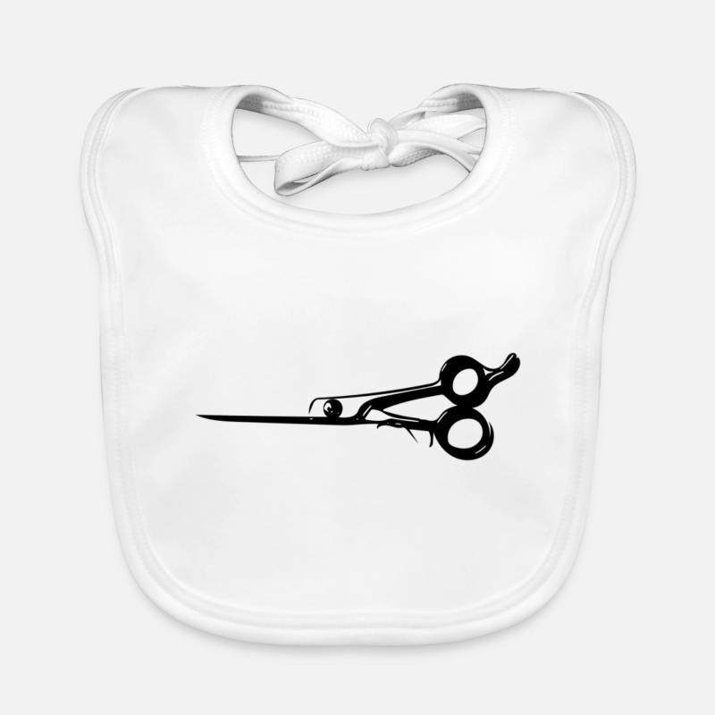 ciseaux Bavoir bio Bébé