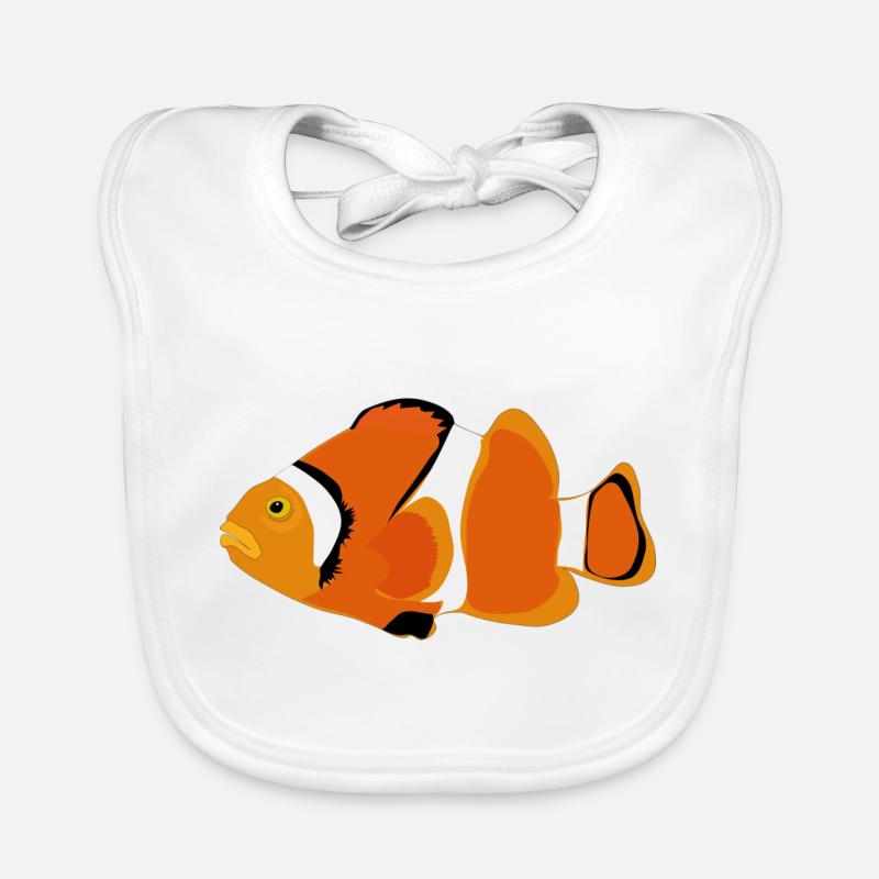 Clownfisch Baby Bio-Lätzchen