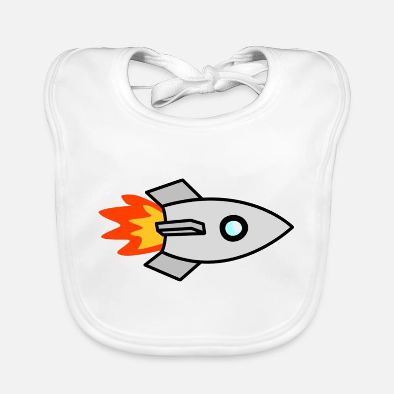 rocket Organic Baby Bibs