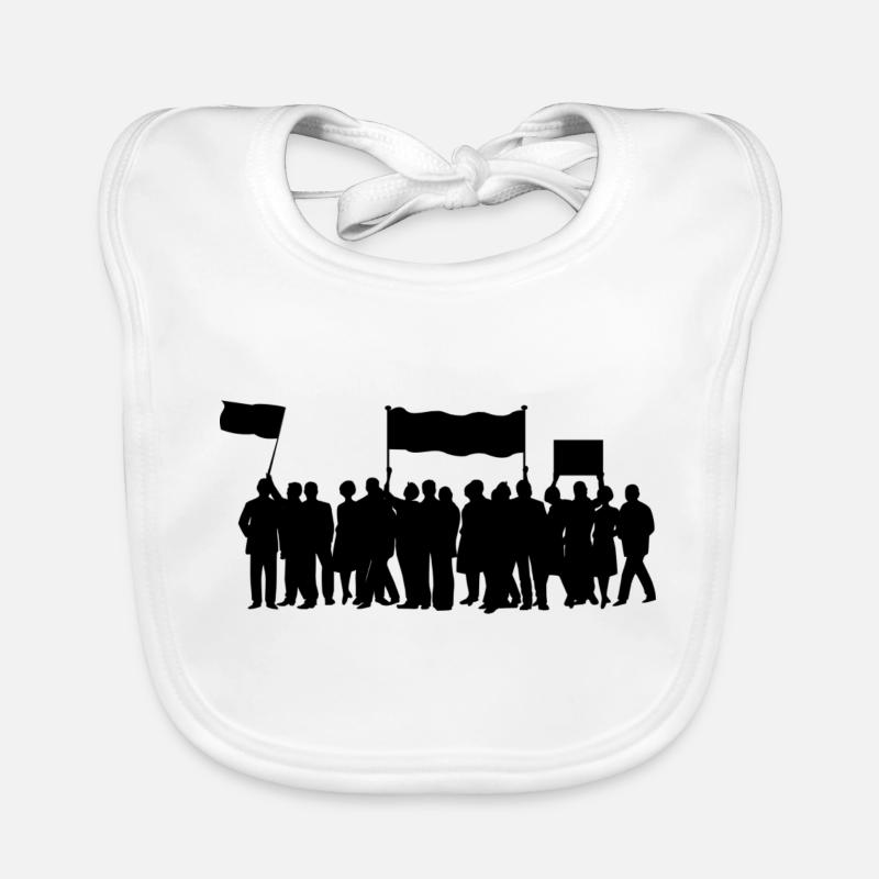 demonstration Organic Baby Bibs