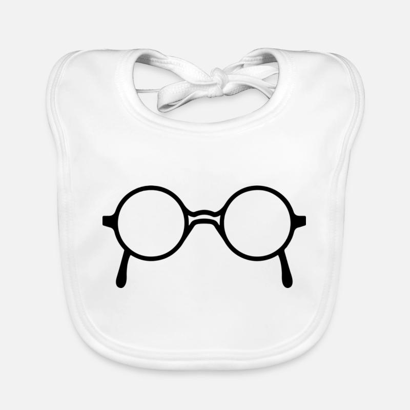 glasses Organic Baby Bibs