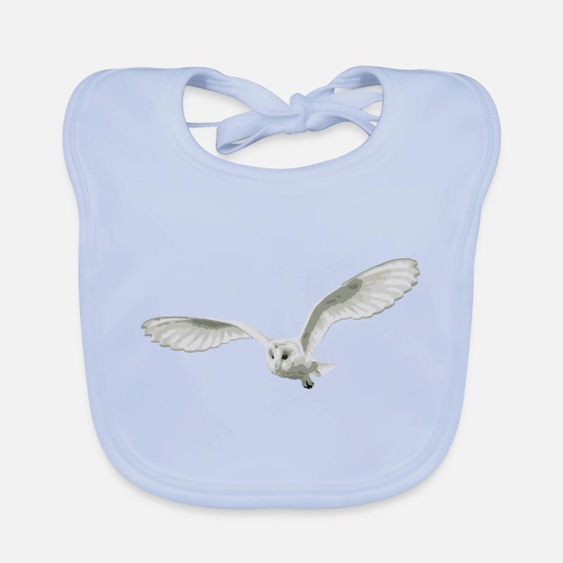 Eule Baby Bio-Lätzchen