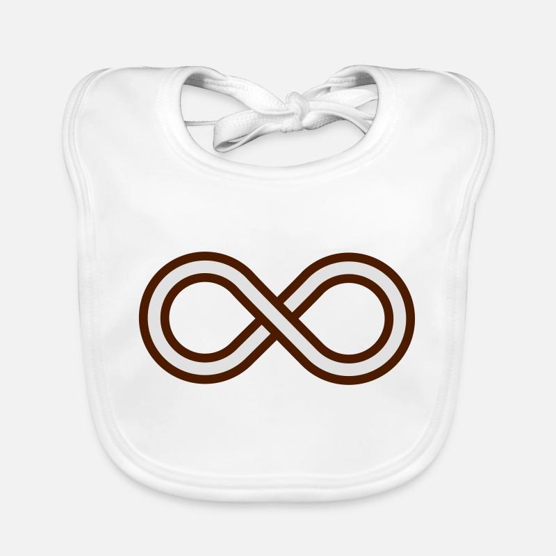 Infinity loop Bavoir bio Bébé