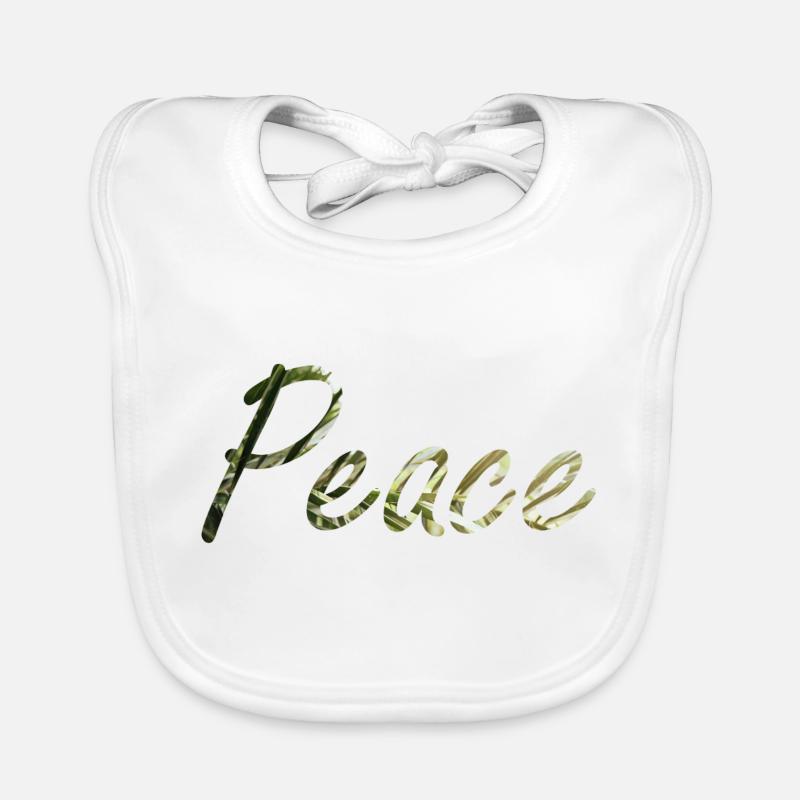 Peace Organic Baby Bibs