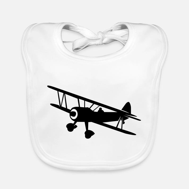 Avion - Fly Bavoir bio Bébé