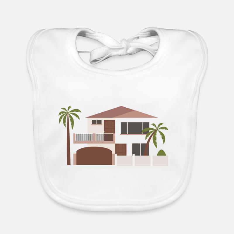 construction de maisons maison maison architecture gebaeude214 Bavoir bio Bébé