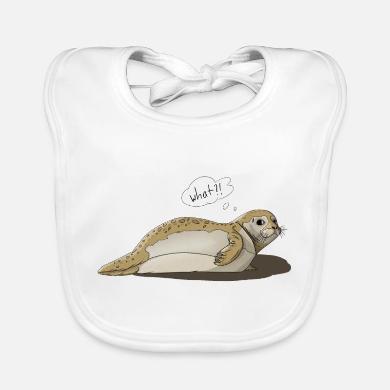 Robbe dit quoi?! Bavoir bio Bébé