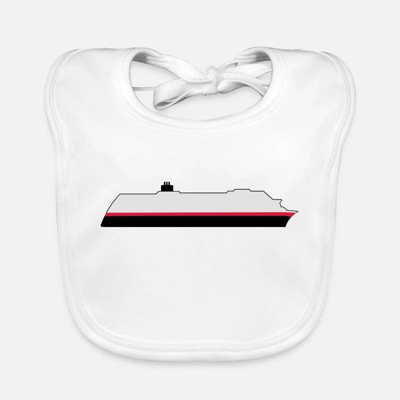 Post Hurtigruten ship Organic Baby Bibs
