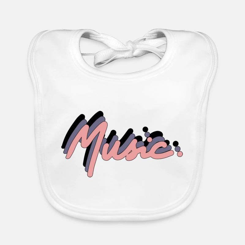 Music Bavoir bio Bébé