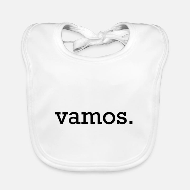 vamos noir Bavoir bio Bébé