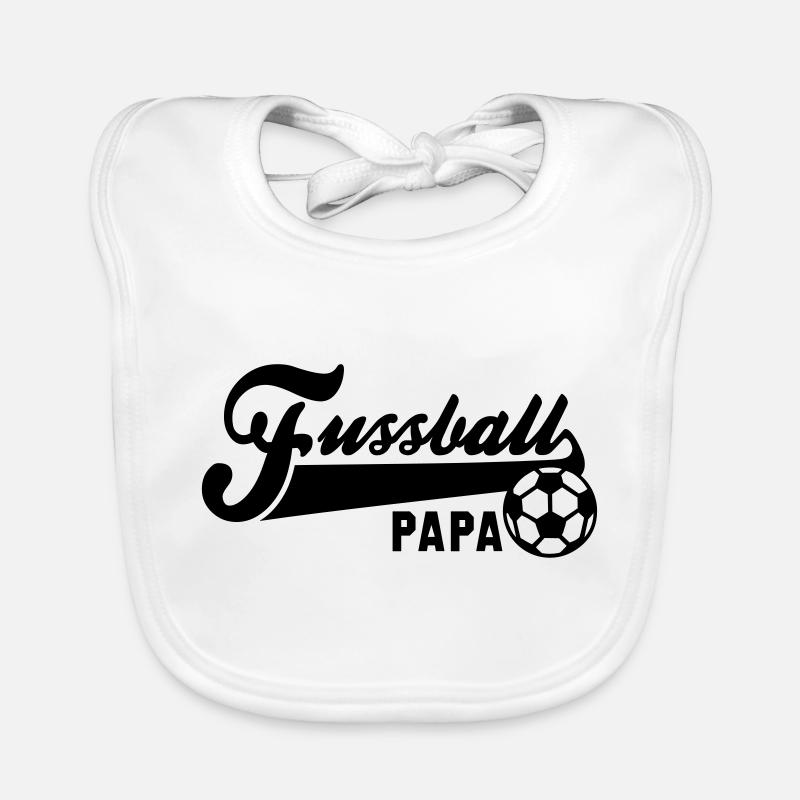Fussball PAPA Baby Bio-Lätzchen