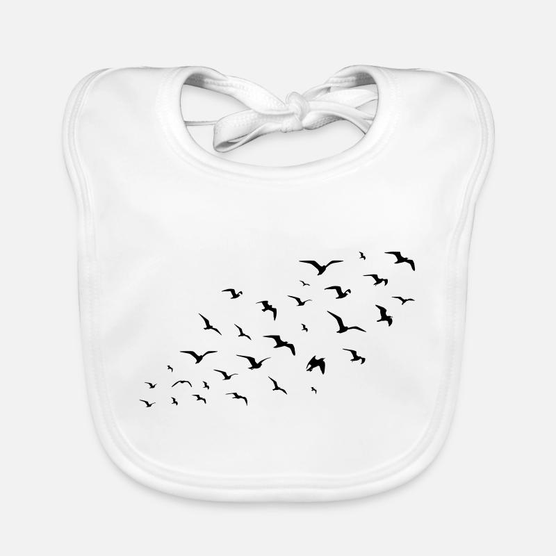 birds Baby Bio-Lätzchen