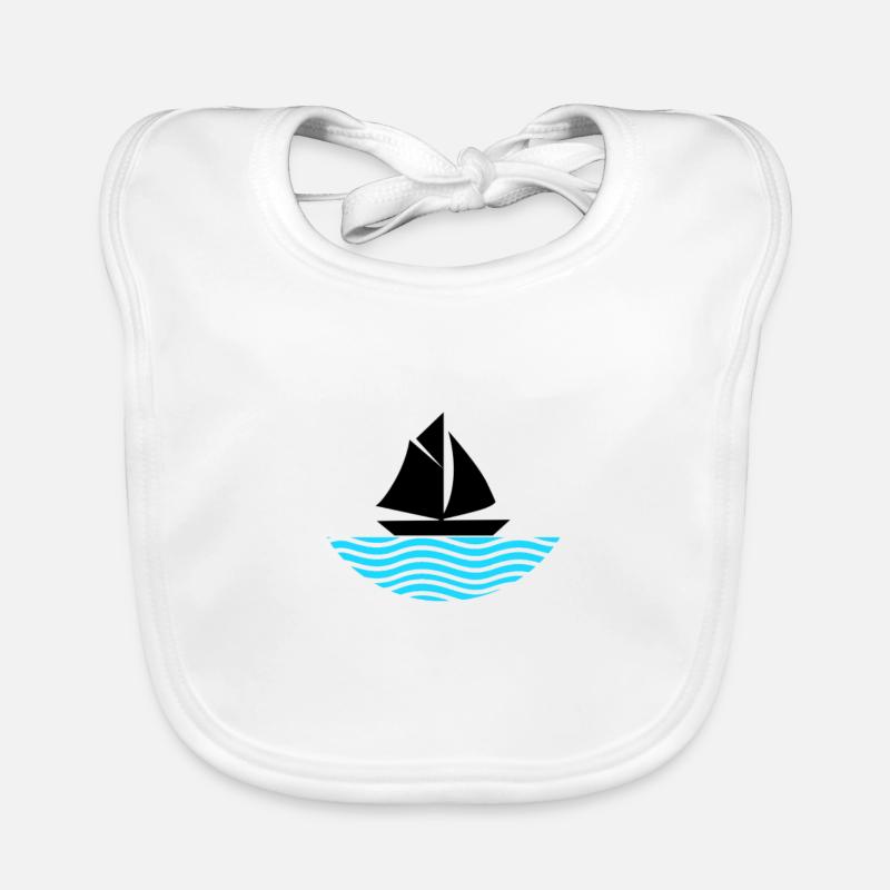 boat Organic Baby Bibs