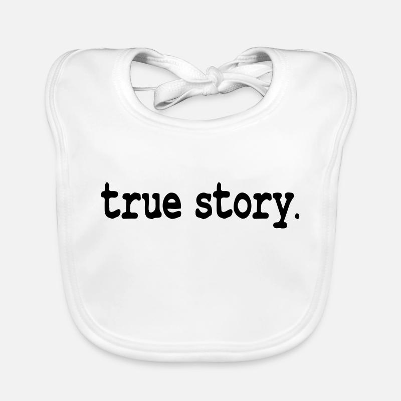 true story Bavoir bio Bébé