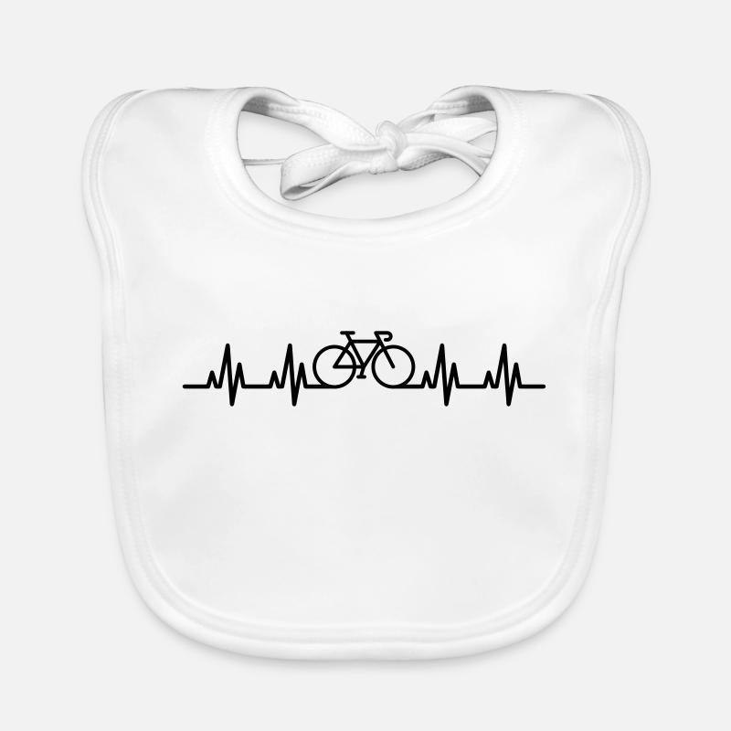 ECG Bicycle Organic Baby Bibs