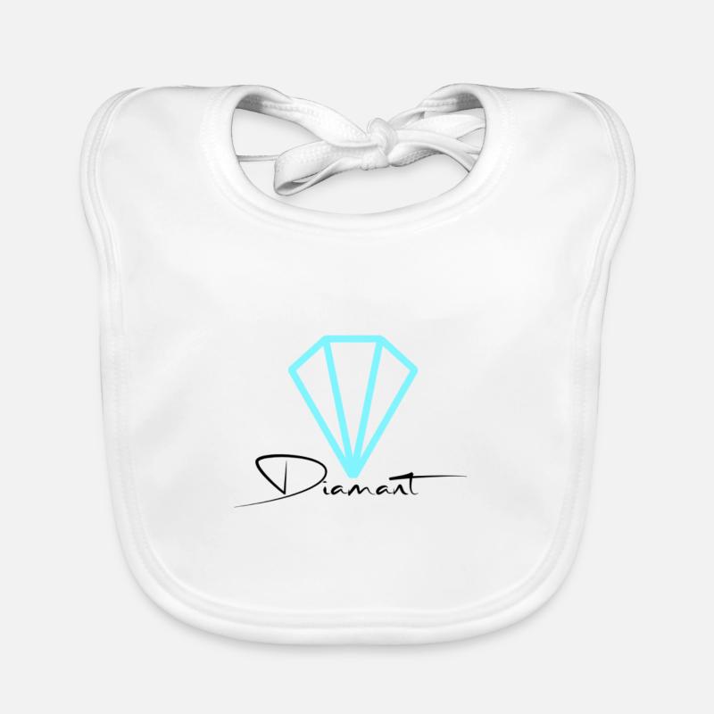 Edelstein Diamant Baby Bio-Lätzchen