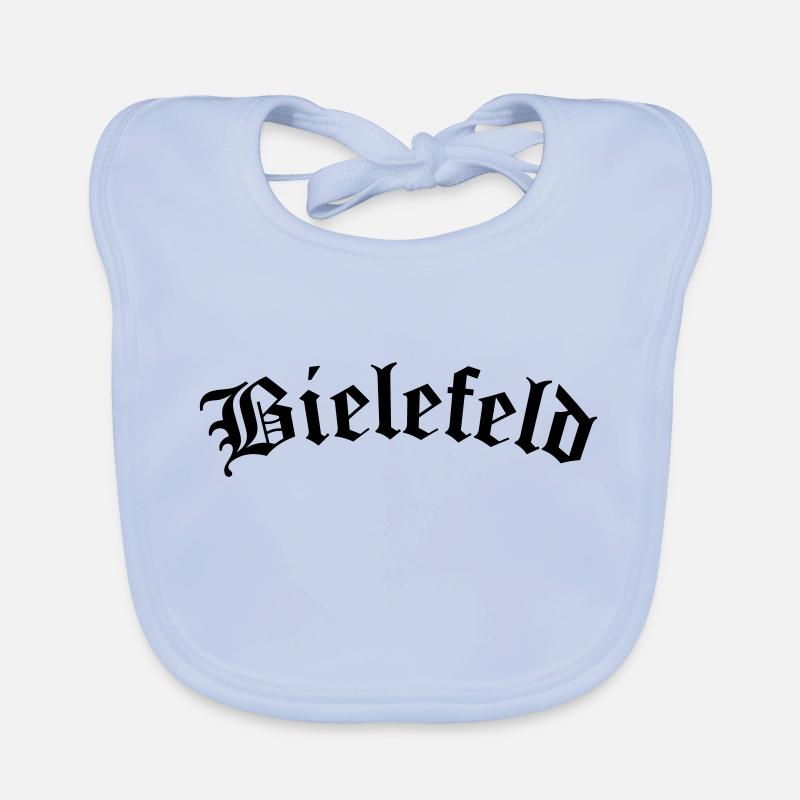 Bielefeld - My city Organic Baby Bibs