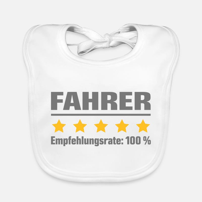 Recommandé à 100 pour cent - conducteur Bavoir bio Bébé