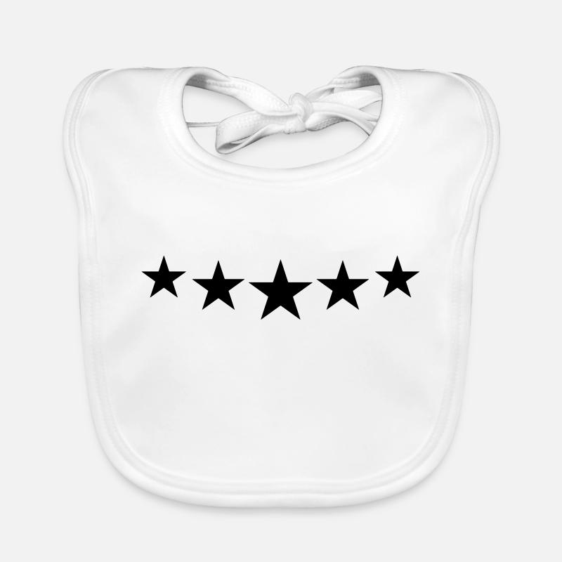 stars Bavoir bio Bébé