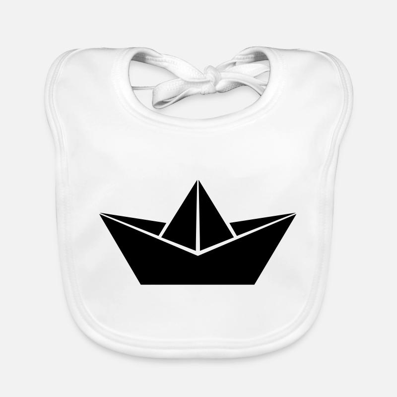 Papierboot Baby Bio-Lätzchen