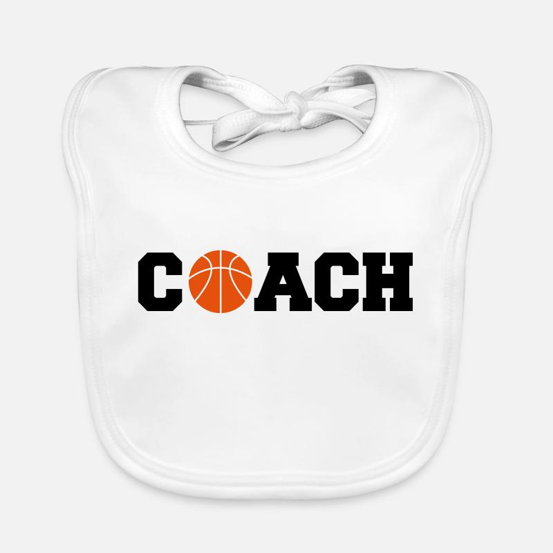basketball_coach Baby Bio-Lätzchen