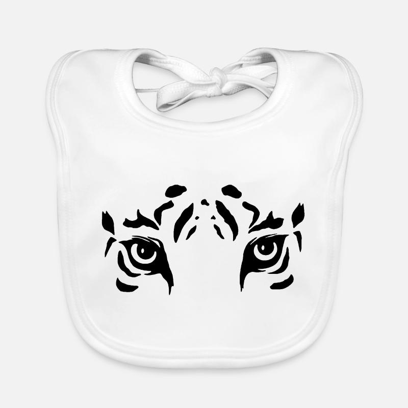 Tiger Vector Organic Baby Bibs