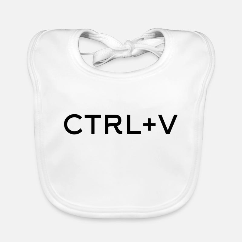 ctrl + v Bavoir bio Bébé