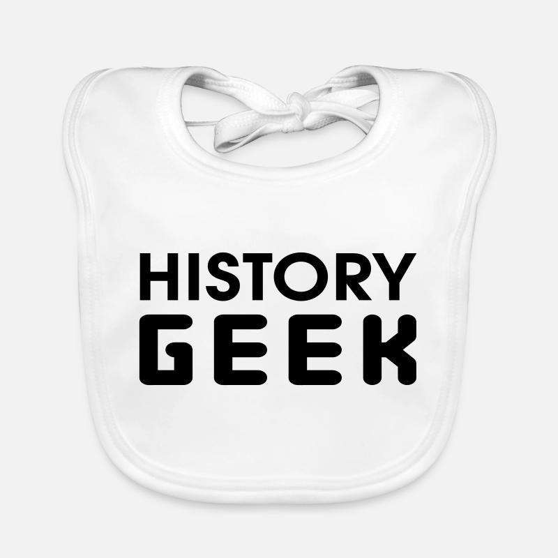 History Geek Organic Baby Bibs