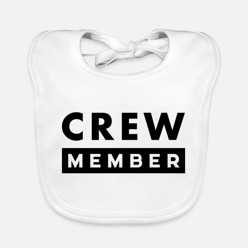 Crew Member Organic Baby Bibs