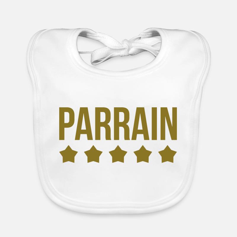 Parrain Bavoir bio Bébé