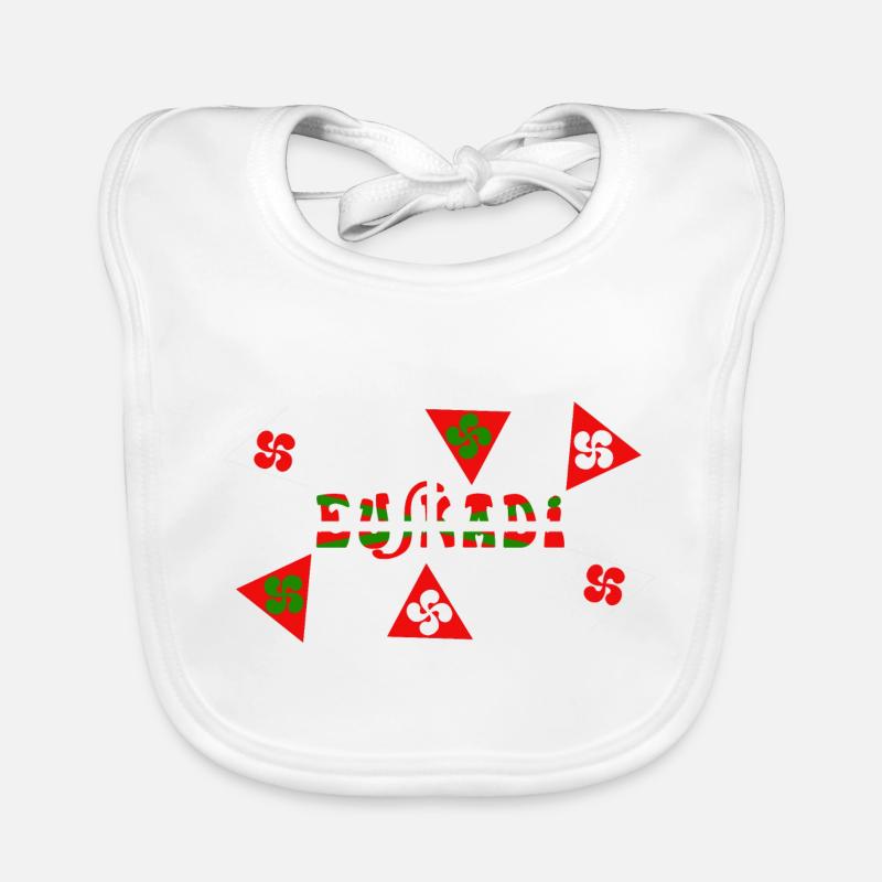 Euskadi Pays Basque Bavoir bio Bébé