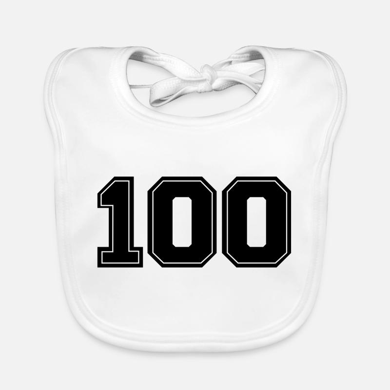 100 Organic Baby Bibs