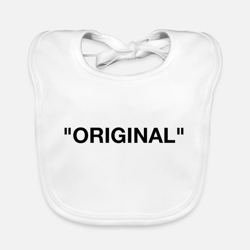 ORIGINAL Black Organic Baby Bibs