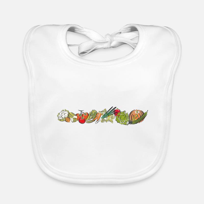 Vegetable aunt Organic Baby Bibs