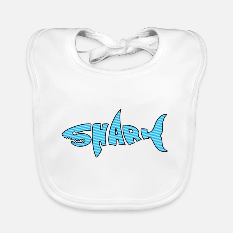 Requin Bavoir bio Bébé