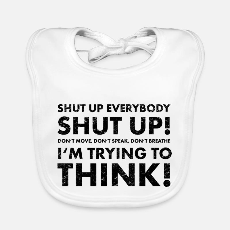 Shut Up! Organic Baby Bibs